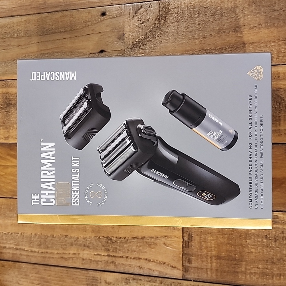 NEW, The Chairman Pro Essentials Kit from Manscaped